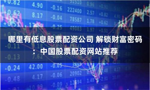 哪里有低息股票配资公司 解锁财富密码：中国股票配资网站推荐