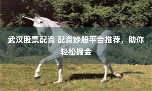 武汉股票配资 配资炒股平台推荐，助你轻松掘金